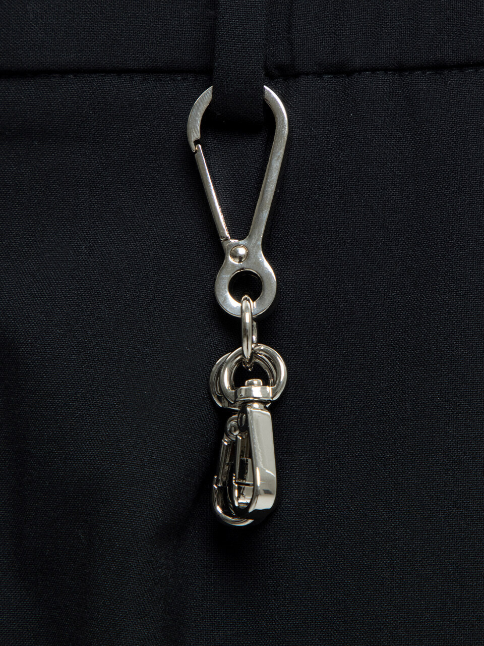 BA032 Simple glossy keychain