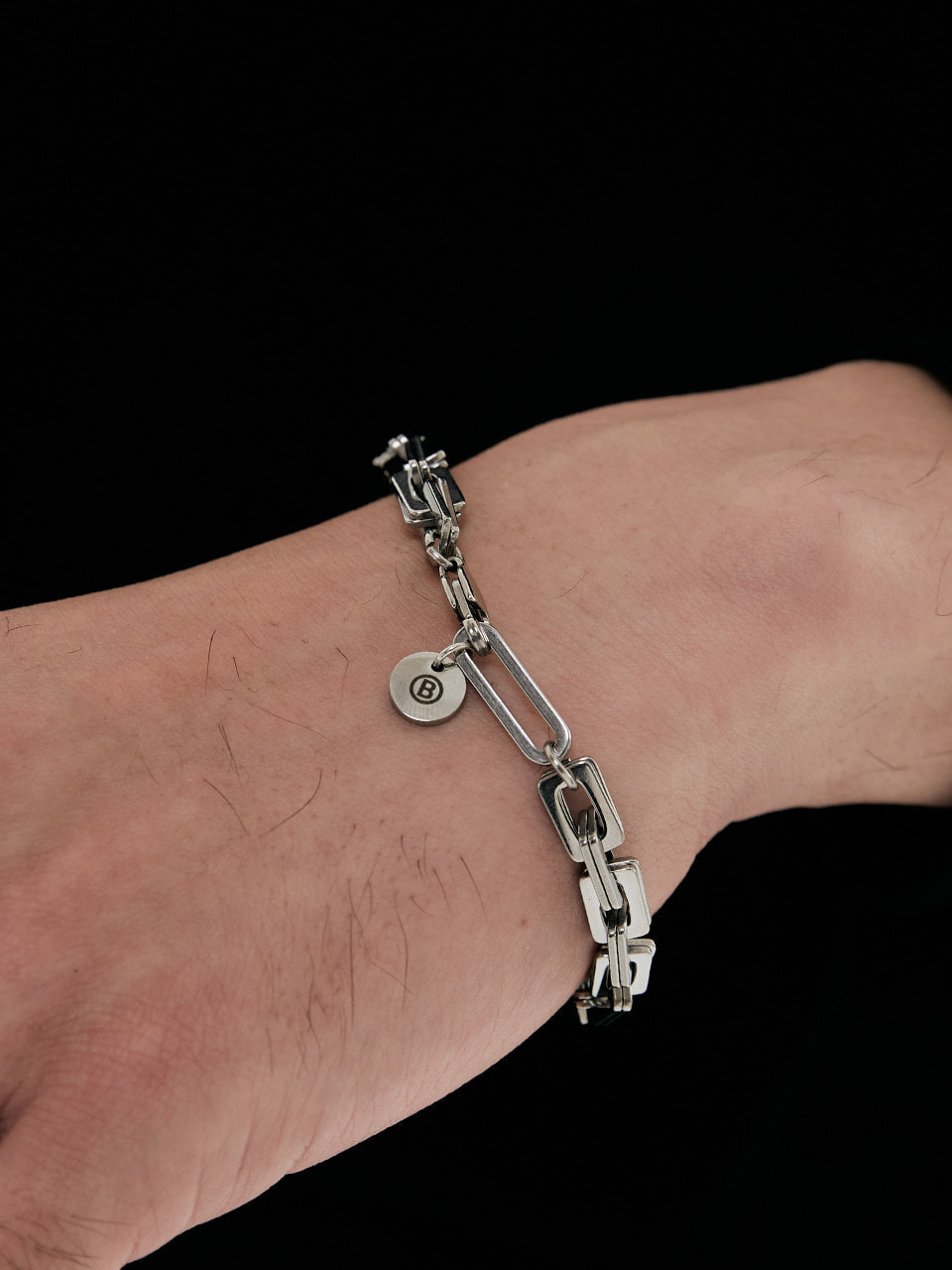 [써지컬스틸] CP_002 Cranial Square Chain Bracelet
