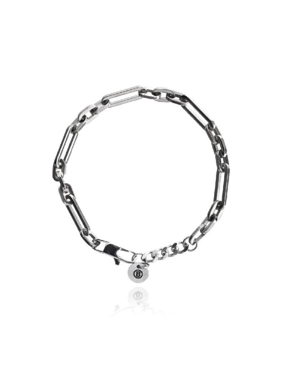 [빅톤 수빈 착용][써지컬스틸] CP_012 Link Oval Chain Bracelet