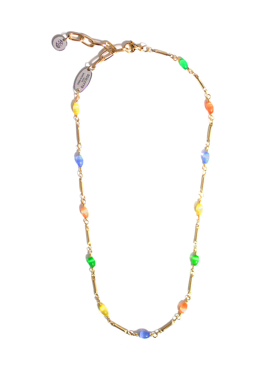 DC017_CHIxSCLT Berries gemstone necklace