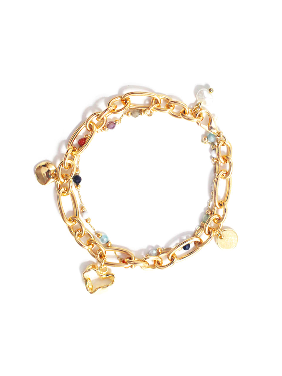 [써지컬스틸] DC011_CHIxSCLT DC024 Bold beads chain bracelet