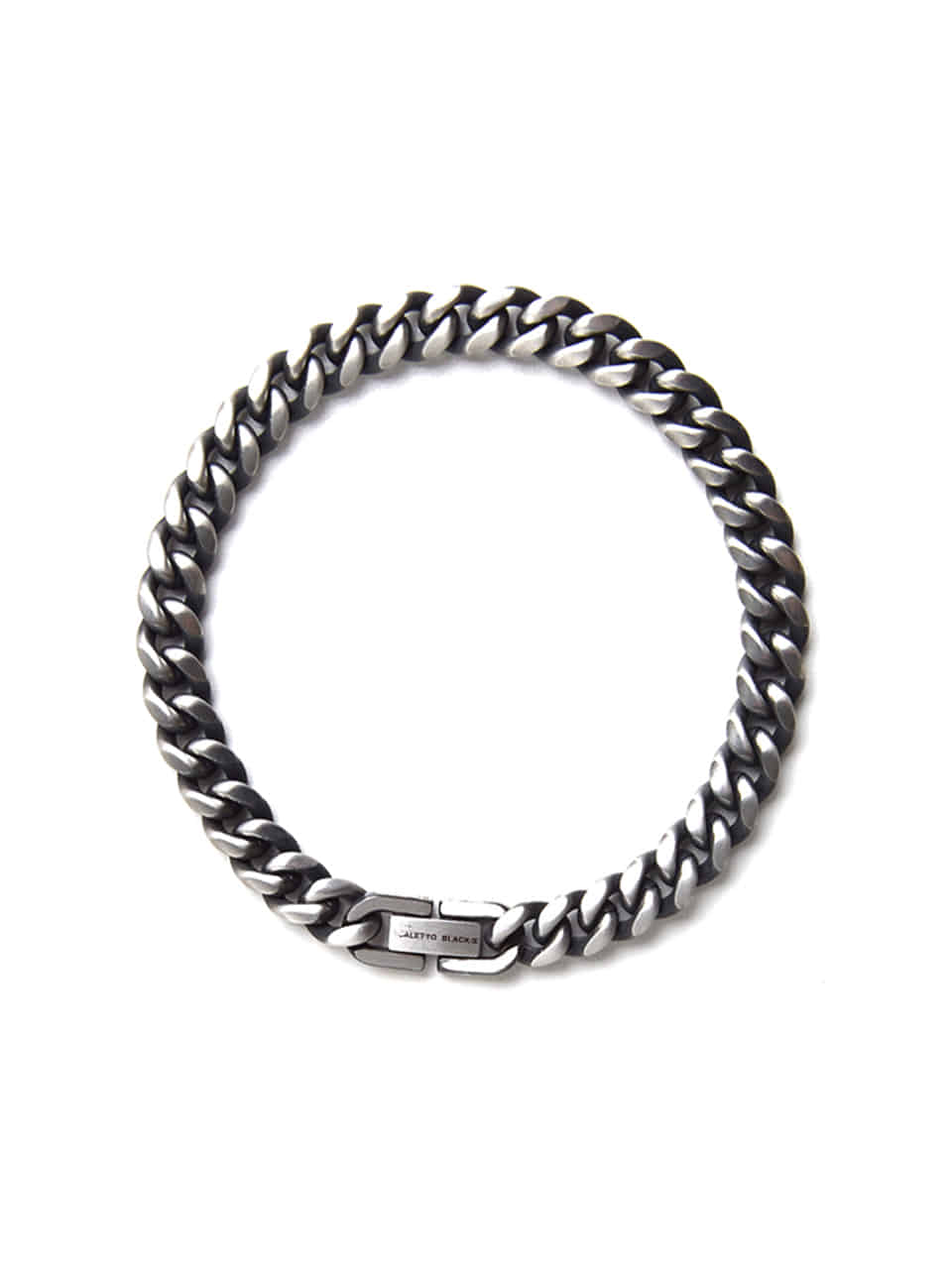 BAT304 [surgical steel]Vintage Matte bold Chain Bracelet