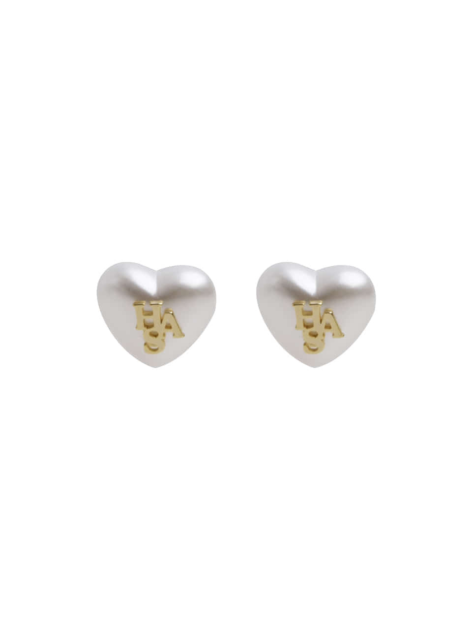 HE005 Volume big Heart earrings