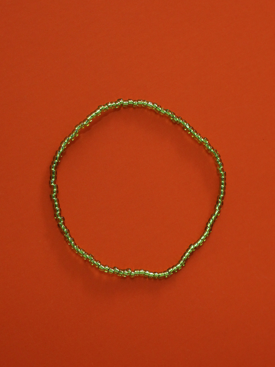 DS35 Yellow green beads bracelet