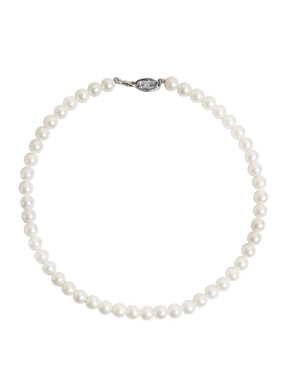 WIL203 Shining Crystal Pearl Necklace