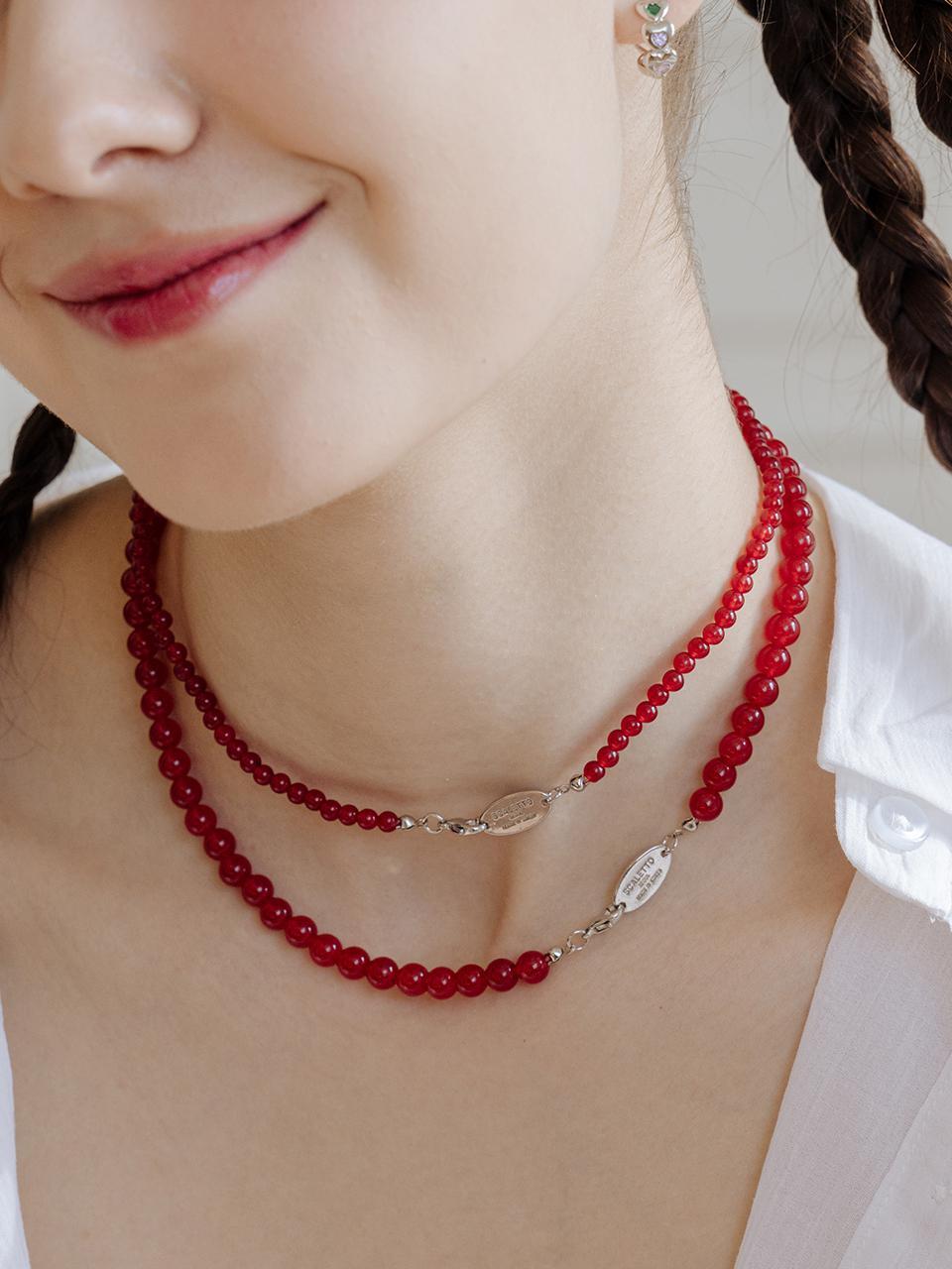 WIL213 Pure Red Necklace